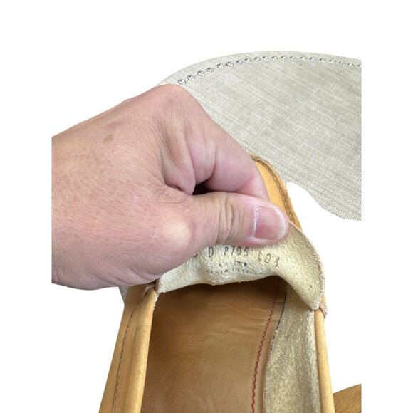 Coach Calder Mens Tan Leather Slip-On Loafers 10D SKU 8085 - Picture 10 of 12